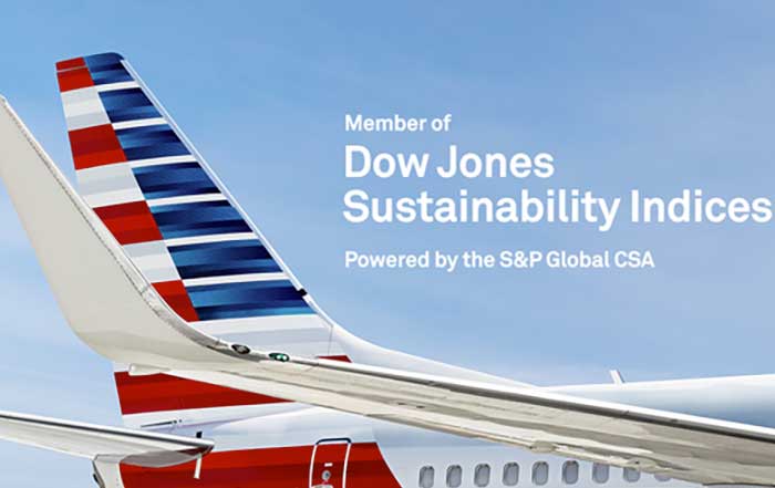 american airlines named to dow jones sustainability world index